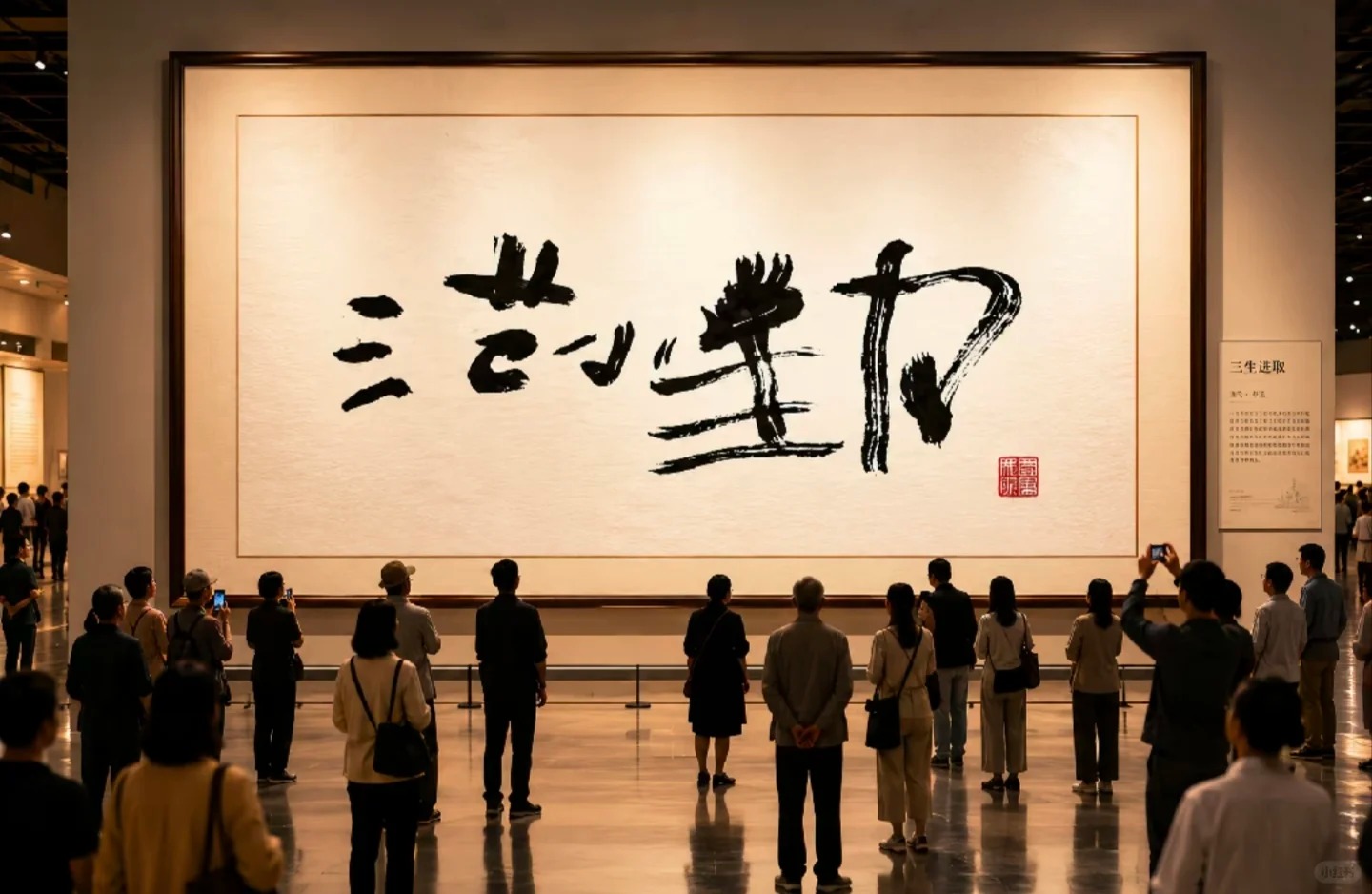 《论“范马体”书法的后现代解构与朝堂气象——赏范小勤〈三生万物·范小勤〉图》